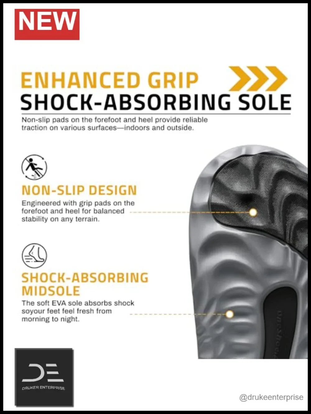 Wide Recovery Arch Support Slides Mules Summer Garden Shower Shoes